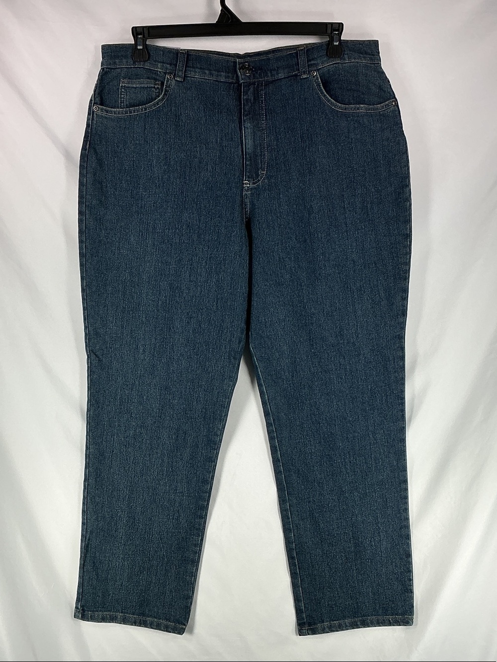 Basic Editions NWT Kmart Classic Fit Straight Leg Jeans Blue Denim 18S Deadstock